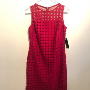 Lauren by Ralph Lauren Casual Red Sheath Dress